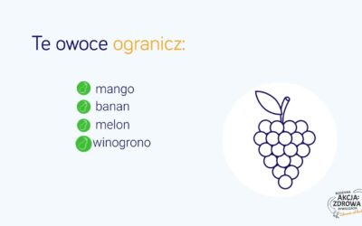 Tydzień 3: Wyzwanie żywieniowe  – Cukrzyca a owoce
